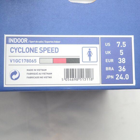 Mizuno Cyclone Speed Grey/Pink/Black Women's Shoes V1GC178065 - Picture 6 of 9